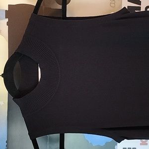 Loft Sleeveless Mock Turtleneck